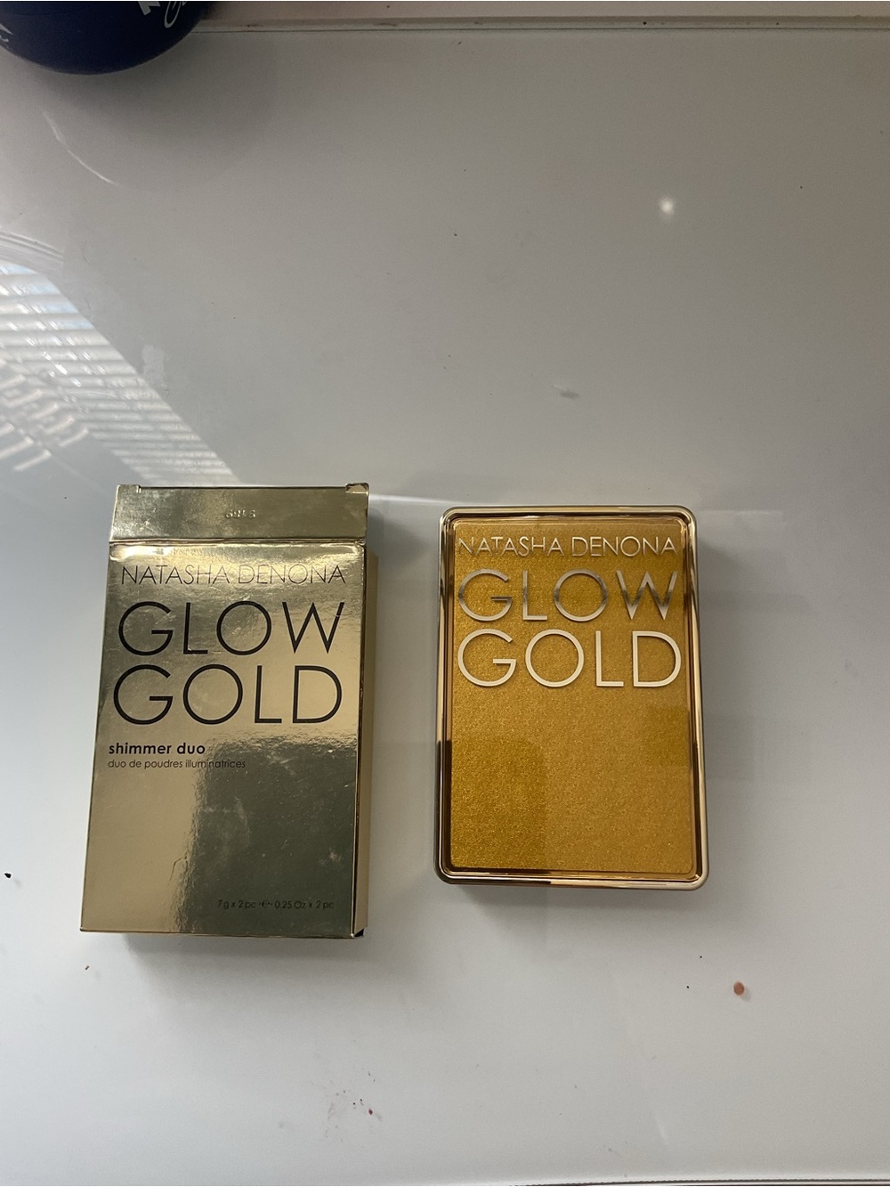 Natasha Denona Glow Gold Shimmer Duo - Gold - Picture 2 of 5